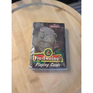 Vintage 1996 Anheuser-Busch Budweiser Chameleon Playing Cards Sealed USA #465